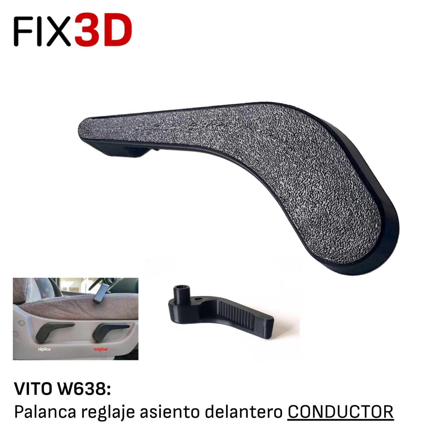 PALANCA ASIENTO CONDUCTOR VITO W638